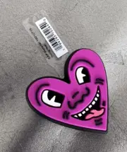 CROCS KEITH HARING Heart Face Jibbitz™ Charm