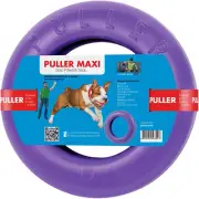 Puller Outdoor Ring Toy - Fetch & Tug of War for Small Medium Large Dogs - Ball