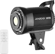 Domary LM135Bi Portable LED Photography Fill Light 135W Studio Video Light 3000K-5600K Dimmable Bowens Mount Continuous Light with Remote Control for Product Portrait Wedding Photography