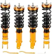 Adjustable Coilovers,Compatible With S2000 2.0 AP1 AP2 2000-2009 Shock Absorbers Coilover Suspension Spring Shock Strut