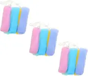 IWOWHERO Deep Soap Mesh Bag Comfortable Quick Drying Face Soap Pouch Holder Random Color