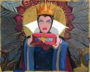Disney Fine Art Limited Edition Canvas-Bring Back Her Heart-Evil Queen-Salvati