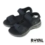 【最高折300】 SKECHERS GOWALK ARCH FIT SANDAL 深藍色 綁帶 厚底 涼鞋 男款 NO.B2032【 229020NVBL】