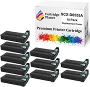 10-Pack Compatible Toner Cartridge for Samsung SCX-D6555A SCXD6555A SV210A (25,500 Pages) for Samsung MultiXpress SCX6555N