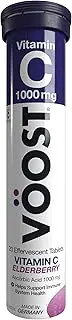 Voost Vitamin C Elderberry Effervescent Tablets 20 Pack