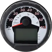 Pyhodi ATV Speedometer Cluster Assembly, 3280589 Replacement for Polaris Sportsman 400 500 570 800 2013-2014, Multifunction Gauge with Easy Installation, Easy to Read Display