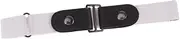 [LIFKOME] No Buckle Stretch Belt Elastic Invisible Waist Belt for Women Men Fashion Accessory for Jeans Dresses Sweaters Comfortable Durable Blue