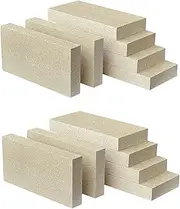 Woodstove Firebricks, Upgrade Fire Bricks Replacement for US Stove FBP6, Size 9" x 4-1/2" x 1-1/4", 12-Pack
