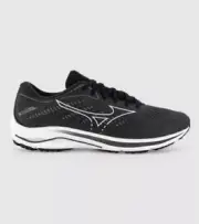 Mizuno Mens Wave Rider 25 Running Shoes Sneakers Runners - Black