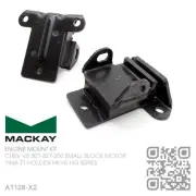 MACKAY ENGINE MOUNTS CHEV V8 307-327-350 SBC MOTOR [HOLDEN HK-HT-HG MONARO/GTS]
