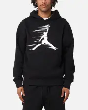 [JORDAN] Jordan Jumpman Mvp Fleece Pullover Hoodie Black/iron Grey - Size 2XL 2XL Black/Iron Grey