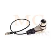 AUDIO INPUT FOR SENNHEISER SK 2000 Right Angle XLR3 F TO LOCKING 3 PIN MALE PLUG