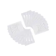Nicola Spring 8" x 10" for 5" x 7" Picture Photo Mounts - White - Pack of 20