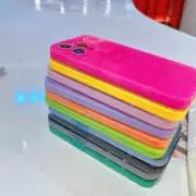 Glitter Shockproof Silicone Soft Case For iPhone 16 15 14 13 Pro Max 12 11 Cover