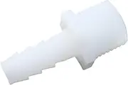 1/2 3/4 Male Thread Plastic Pagoda Joint Plastic Hose Joint Soft and Hard Tube to The External Dental Tower(20mm Hose ID,3/4")