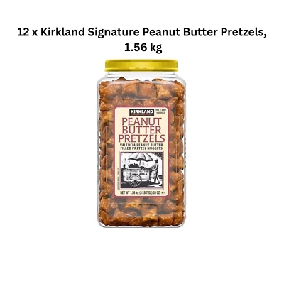 12 x Kirkland Peanut Butter Pretzel 1.56kg