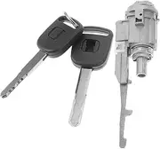 GLEAVI 1 Set Car Ignition Switch Lock Cylinder Kit with Keys Durable Replacement for Civic Easy Installation Reliable Ignition Key Switch
