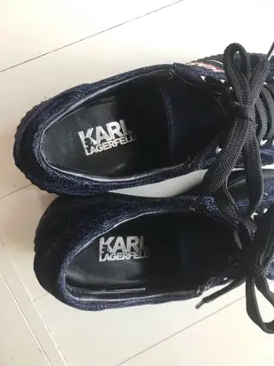 KARL LAGERFELD KARL x KAIA厚底鞋 鬆高鞋 絕版