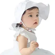 [Lucky Shop1234] Baby Girl Toddler Kids Sun Hat Summer Outdoor Sun Protection Hat 1-4 Years