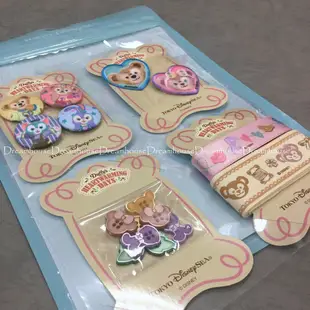 東京迪士尼 2019 達菲 雪莉玫 畫家貓 史黛拉兔 暖心系列 手作 鈕扣 緞帶 刺繡布貼 手縫配件組