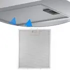 Aluminum Mesh Cooker Hood Grease Filter Filter Screen Replacement Accessory