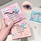Reusable Adhesive Fake Eyelashes Wispy Glue Free False Lashes Makeup