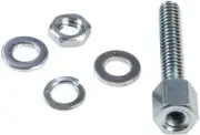 D Sub Jack SCREW, #4-40, 15.8MM, Screws,Connectors/Components, Qty.10