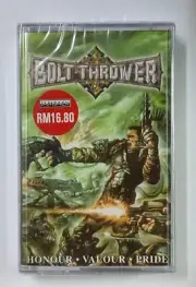 Honour Valour Pride by Bolt Thrower Rare Malaysia Cassette Brand New Sealed