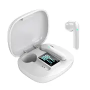 Bluetooth Wireless Power Display Stereo Waterproof Earphones