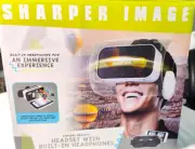 NIB SHARPER IMAGEVIRTUAL REALITY Headset with Built-in Headphones BRAND NEW
