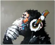 DIY Paint by Numbers Pop Art Oil Painting Canvas for Kids or Adults Beginner