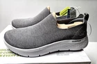 Skechers Go Walk Flex Casual slip-on Shoes Men Size 11.5 (real 12 ) 216490 Gray