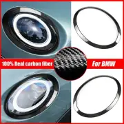 Carbon Fiber Front Headlight Trim Ring For Mini Cooper F55 F56 F57 2014-2021 (for: Mini)