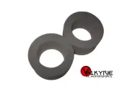RC Racing JC 1:10 2WD 4WD Rear Buggy Tire Inserts Open Cell Gray (2) New