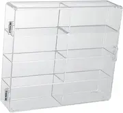 STARTIST Display Case Stand,Miniature Display Case,Model Car Display Case,Holds up to 8 Cars Model for Collectibles Toy,Model Car