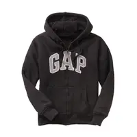 在飛比找蝦皮購物優惠-美國 GAP LOGO 男生羔羊毛連帽外套 【 厚毛款 】