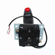 Ergonomic Arcade Game Cabinet Mini Grap Flight Stick Trigger Top Fire Button m