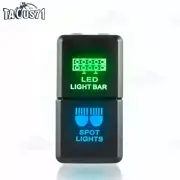 (LED Light Bar+Spot Light) Dual Push Button Switch For Toyota 2003-2009 4 Runner
