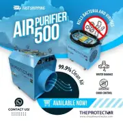 Air purifier, Air cleaner, HEPA filter, air scrubber, purifier, Virus, UV light