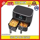 Ninja Foodi AF300 Dual Zone Digital Air Fryer 7.6L Air Fryer - Granite Grey AUS