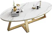 Coffee Table End Table Folding Metal Side Table Small Coffee Table Sofa Side Table for Living Room Bedroom Balcony and Office Center Table for Living Room Furniture(B)
