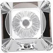 JECOMPRIS 1pc Solar Rotating Jewelry Display Stand Showcase for Watches and Accessories Holder for Cosmetics Models and Phones