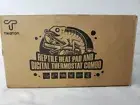 Tikaton Reptile Heat Pad Digital Thermostat Combo Set Terrarium RH-1208C 8"X12"
