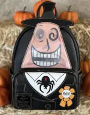 Loungefly Mayor Mini Backpack Nightmare Before Christmas Grotto Treasure IN HAND