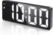 AMIR Digital Alarm Clock, [Upgraded Version] LED Clock for Bedroom, Electronic D