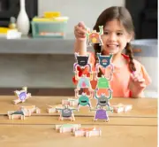 Stacking Monsters Wooden Blocks, Set of 18