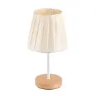 3W LED Desk Lamp Wooden Table Lamp USB Powered - Portable LED Bedside Lamp3778