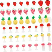 minkissy Pedicure Separator Tool 24pcs Silicone Toe Separators for Nail Art Alleviate Toe Pain and Prevent Malformati
