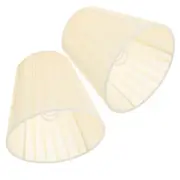 2pcs Floor Light Shade Large Lamp Shade Small Lamp Shades Pleat Lampshade