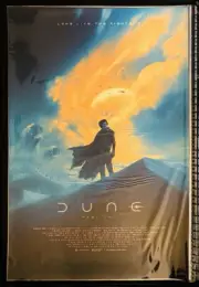 Dune: Part 2 Movie Art Print - Blue Variant Giclee - Matthew Ceo - Hand #d LE/50